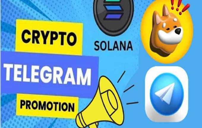 Gig Preview - Meme coin promotion solana meme coin crypto marketing telegram promotion