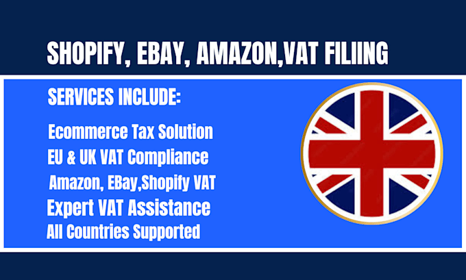 Bestseller - setup shopify ebay uk , spain, sweden  vat registration with hmrc , shopify gst