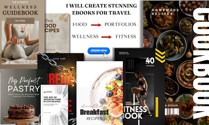 Gig Preview - Design travel guides, recipe books, fitness and wellness ebooks, and portfolios