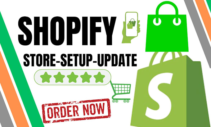 Gig Preview - Setup, edit and update your shopify store in 24 hours