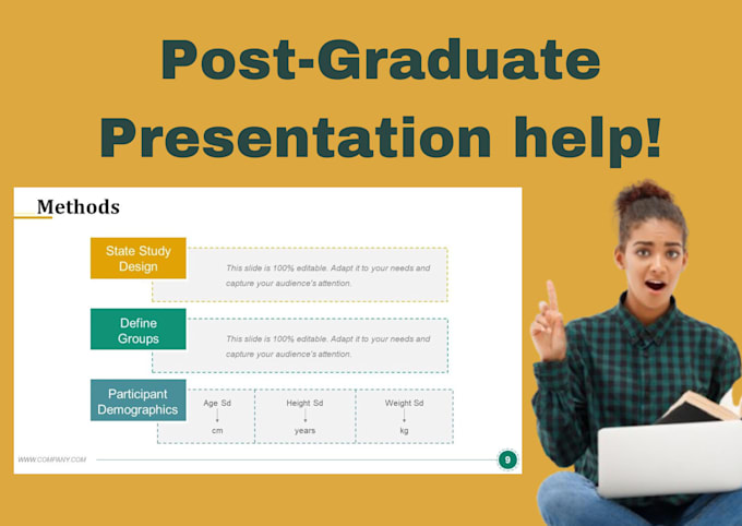 Gig Preview - Help with presentation design with engaging slide design