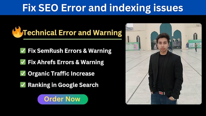 Gig Preview - Fix semrush SEO error and indexing issues for google ranking