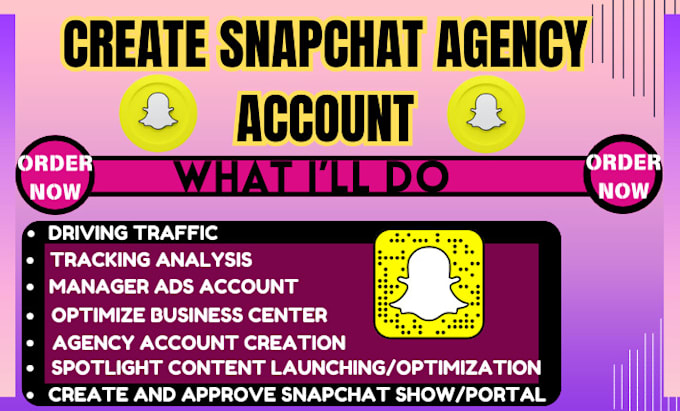 Gig Preview - Create snapchat business manager ads account run snapchat ads campaign pixel