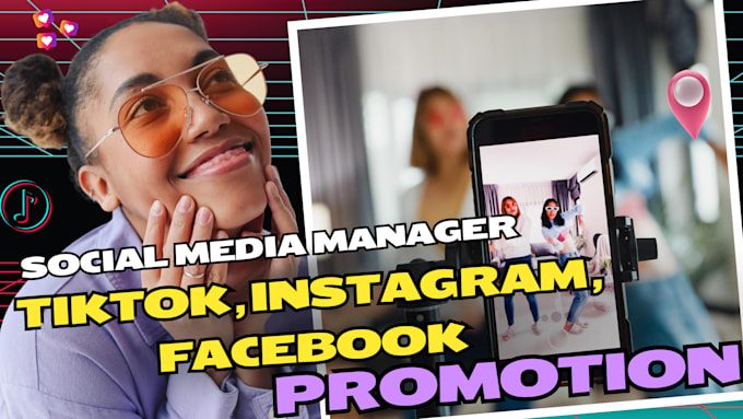 Gig Preview - Be your tiktok instagram manager social media manager to boost shopify marketing