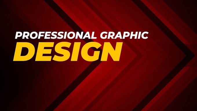 Gig Preview - Do professional graphic design of your choice or redesign work,