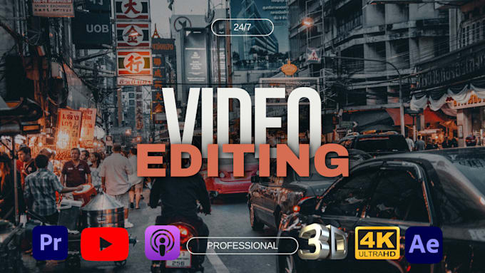 Gig Preview - Edit your videos using after effects and premier pro