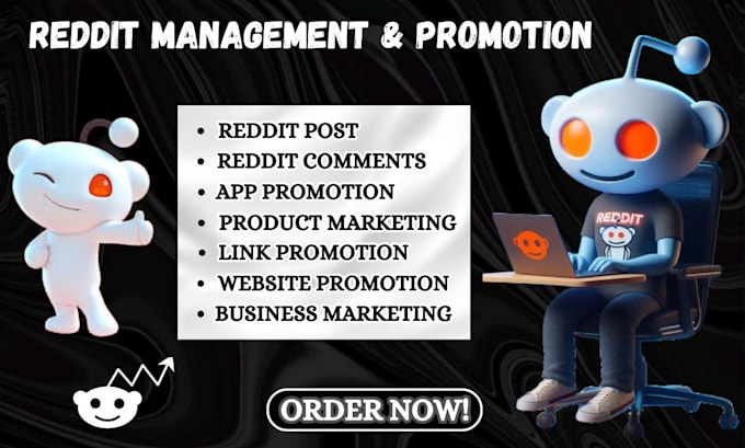 Gig Preview - Do reddit post management business website ai app game ecommerce saas product