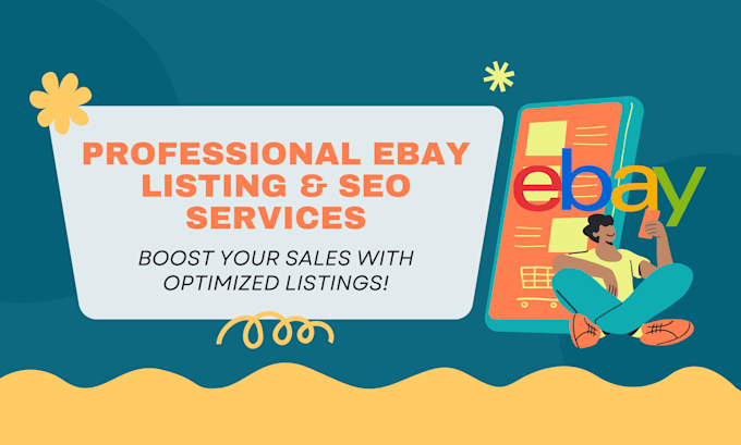 Bestseller - be your ebay lister SEO optimized ebay product listing and bulk upload