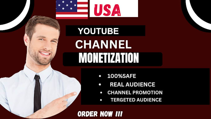 Gig Preview - Promote your youtube video to USA audience