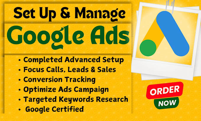 Bestseller - setup and manage google ads for local small business and service as SEM expert