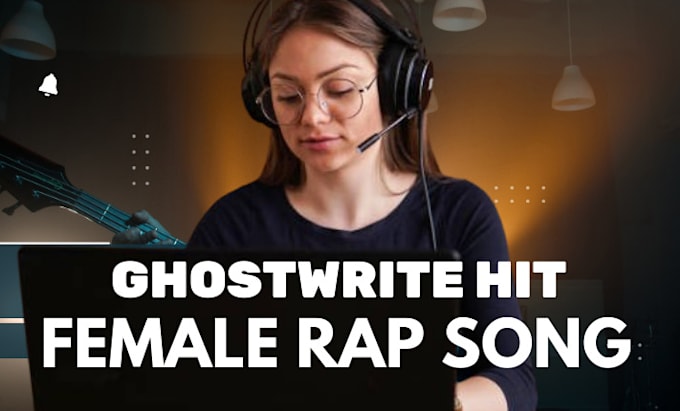 Gig Preview - Write, sing vocal, or do female rap to your pop, rock, jazz or hiphop song