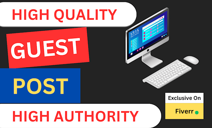 Bestseller - create high quality guest post SEO backlinks manually