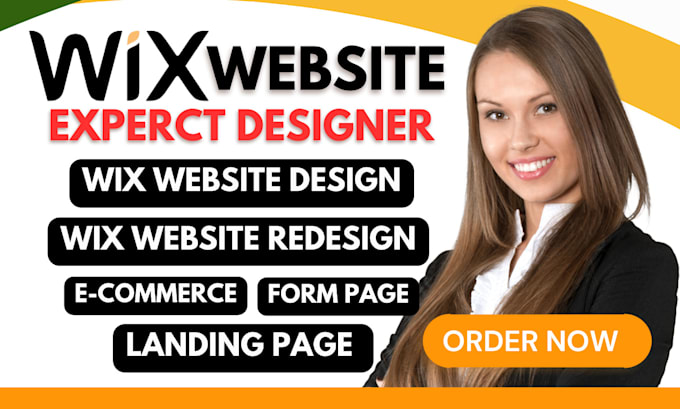 Gig Preview - Design wix or redesign wix website or wix online store