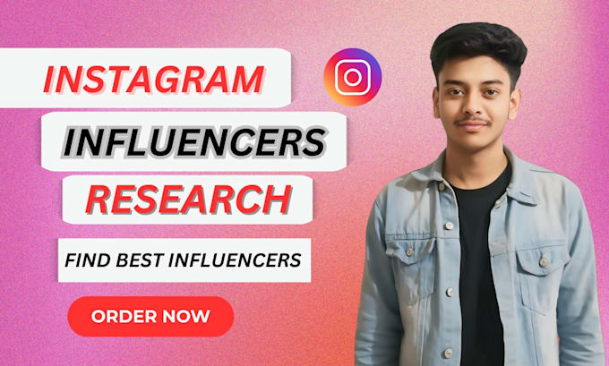 Gig Preview - Find the best instagram influencers for your brand growth