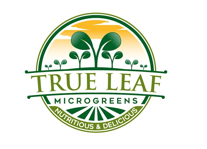 Gig Preview - Create graceful and fantastic microgreen logo  design