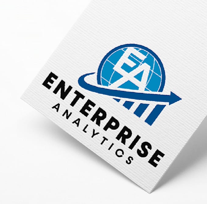 Gig Preview - Design conservative industrial enterprise analytics logo