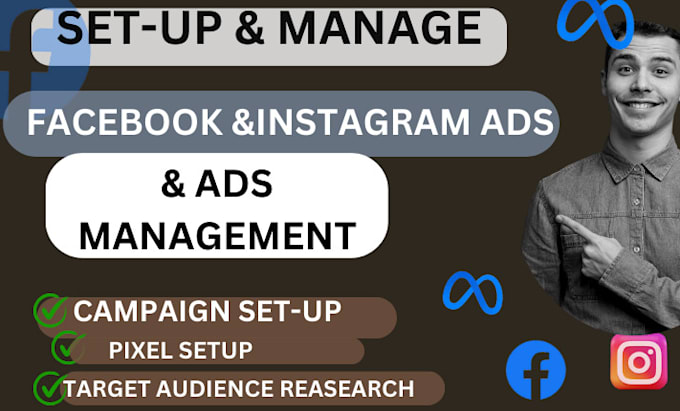 Bestseller - setup and manage facebook ads meta fb ad campaign advertising marketing campaign