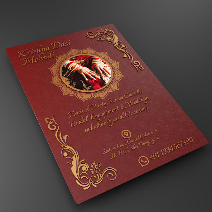 Gig Preview - Design elegant invitation or business cards for special occasions