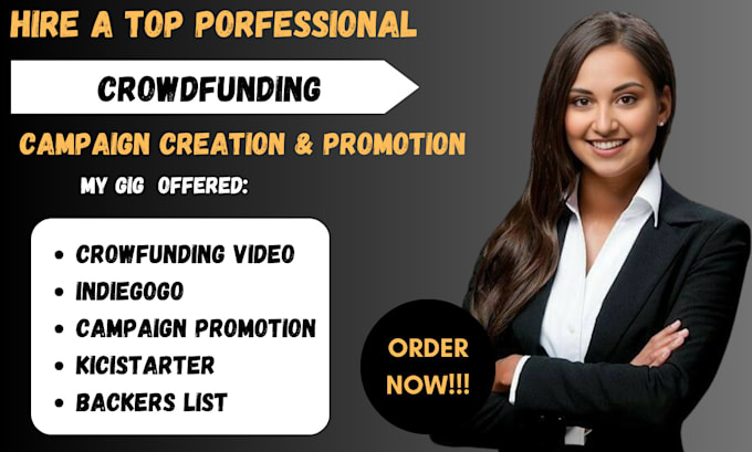 Gig Preview - Write a crowdfunding video, indiegogo, campaign promotion, kickstarter and