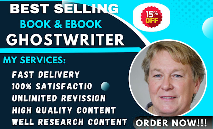 Bestseller - be your ebook writer, ebook ghostwriter, ebook writer, ghost book writer