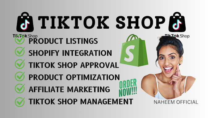 Bestseller - set up and manage your tiktok shop for maximum growth