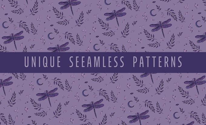 Gig Preview - Design a handmade style seamless pattern