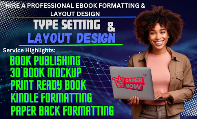 Gig Preview - Do a professional pdf ebook formatting and layout design