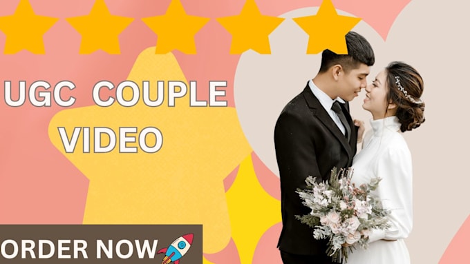 Bestseller - film couples ugc video ads for your brand,ugc couple content for instagram reels