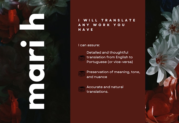 Bestseller - translate your work from english to portuguese or vice versa