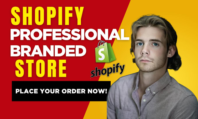 Gig Preview - Develop, design and kickstart your ecommerce shopify website, shopify store