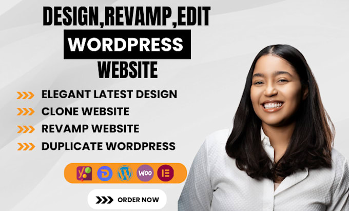 Gig Preview - Develop, wix redesign fix, revamp, design wix website, wordpress website blog