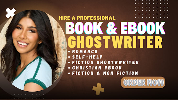 Gig Preview - Be ebook ghostwriter fiction ghostwriter book proofreading formatting nonfiction