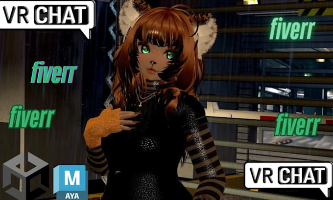 Gig Preview - Create your vrchat avatar or vrc model with custom textures