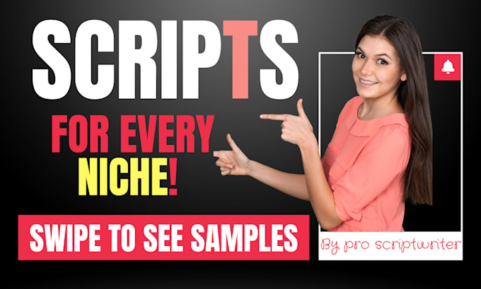 Gig Preview - Write pro youtube scripts for any niche SEO optimized viral script writing