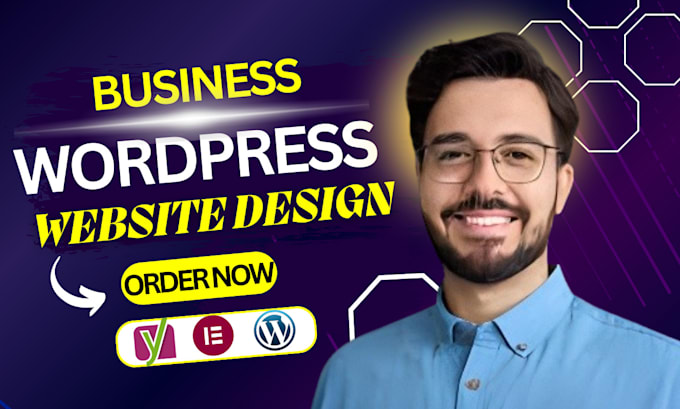 Gig Preview - Create wordpress website development, business website, wordpress website design