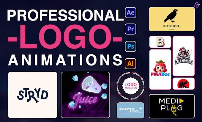 Gig Preview - Animate your logo professionally