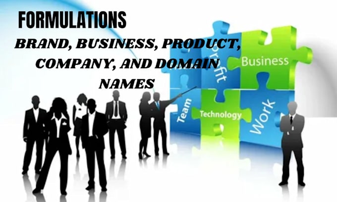 Gig Preview - Formulate brand, business, product, company, and domain names