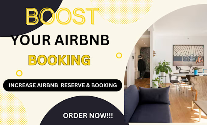 Gig Preview - Promote airbnb, vrbo, airbnb listing, to boost airbnb booking