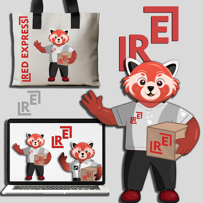 Gig Preview - Unique mascot for your brand