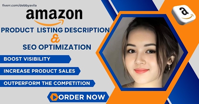 Gig Preview - Do amazon listing creation amazon listing optimization SEO product description