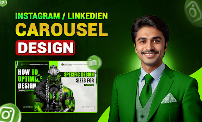 Bestseller - design professional carousel posts for social media