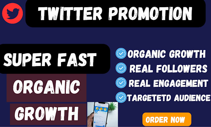 Gig Preview - Manage your x twitter account and fast organic growth