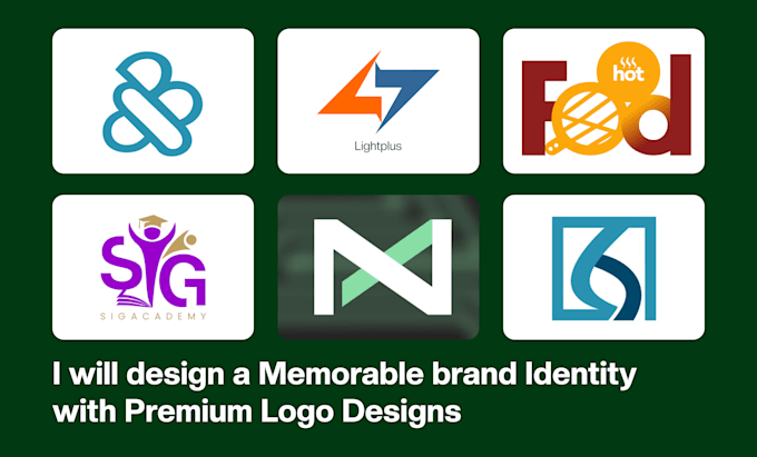 Gig Preview - Design a memorable brand identity with premium logo designs