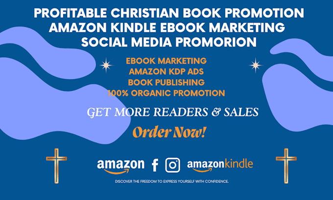 Gig Preview - Do viral christian book promotion, kindle ebook marketing, ebook ads, amazon ads