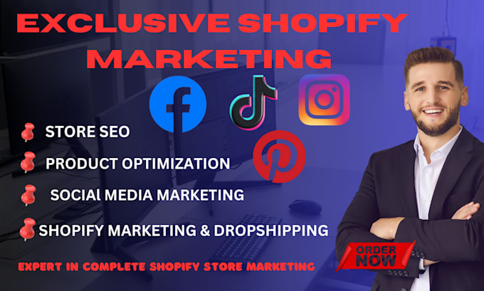 Bestseller - do ecommerce marketing, dropshipping and shopify promotion