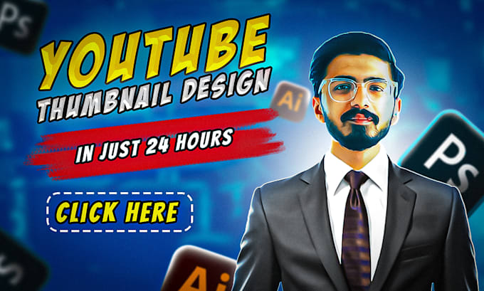 Bestseller - design eye catching youtube thumbnails to boost your CTR