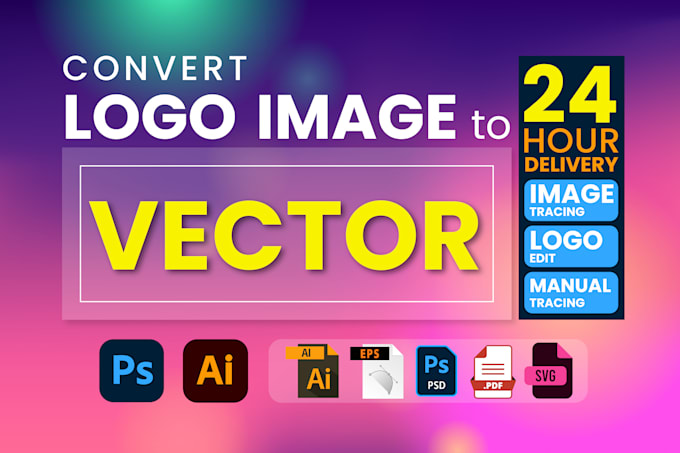 Gig Preview - Fix, edit, modify, recreate design, vectorize image or logo to vector ai, eps