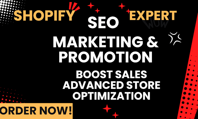 Gig Preview - Do advanced shopify SEO and marketing to boost sales and ranking