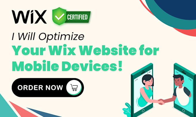 Gig Preview - Optimize your wix website, fix wix mobile responsiveness, fix wix studio website