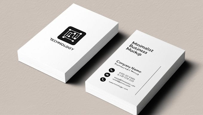 Bestseller - design a professional minimalist business card